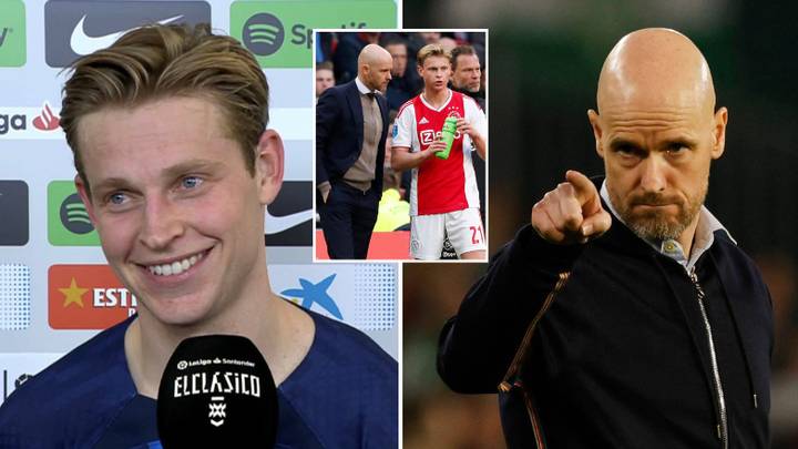 Frenkie de Jong asked if he would join Man United after El Clasico win