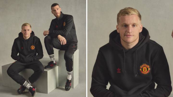 Man United fans are all saying the same thing as Donny van de Beek poses for club photoshoot