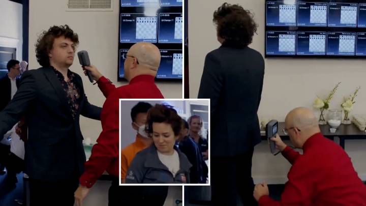 Hans Niemann checked for anal beads during security scan before US ...