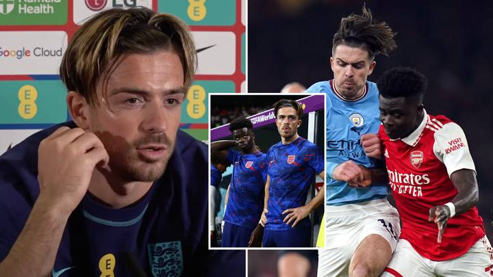 "I can't have Bukayo saying that…" – Grealish says he's had to pull Saka up on one thing while on England duty