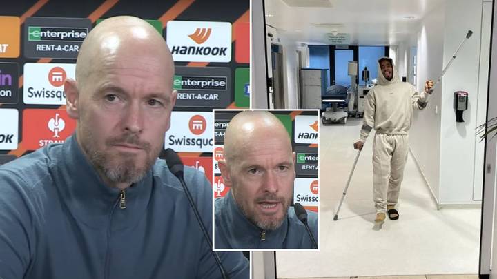 Erik ten Hag suggests Arsenal are 'lucky' with injuries, fans point out he's wrong