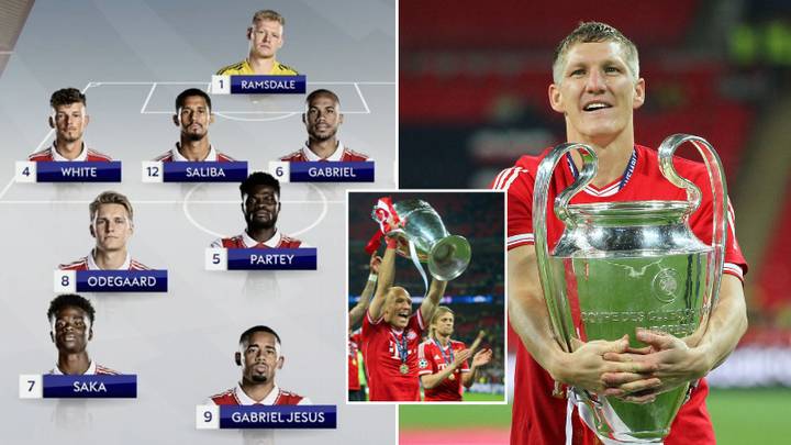 Arsenal fan claims only one player from Bayern's 2012/13 side would start in their current team