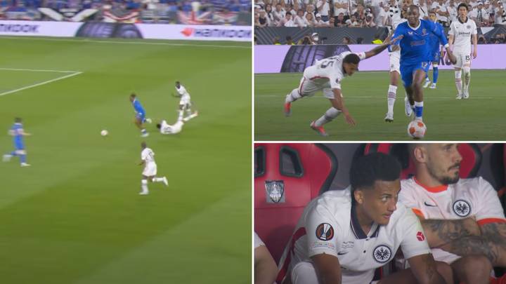 Tuta Managed To Slip On Absolutely Nothing Before Joe Aribo's Goal In Europa League Final