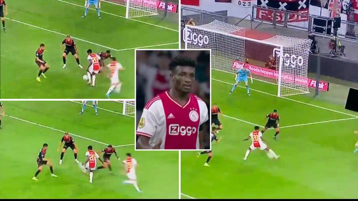 Ajax's Mohammed Kudus produced an outrageous piece of skill that has fans drawing comparisons to Ronaldinho