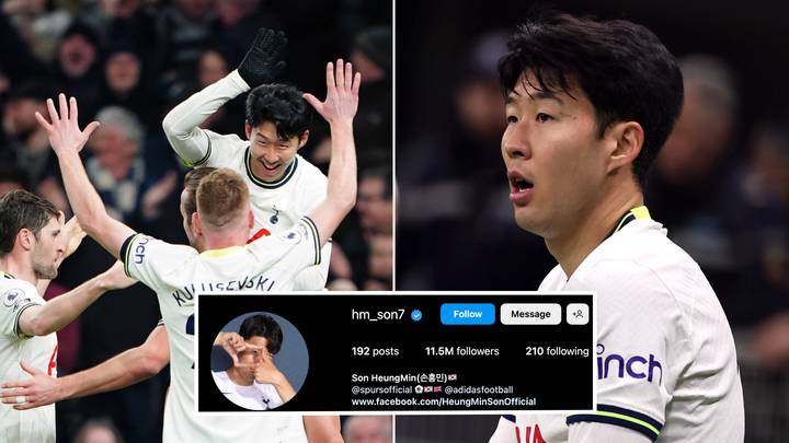 Son Heung-min accused by his teammate of photoshopping post