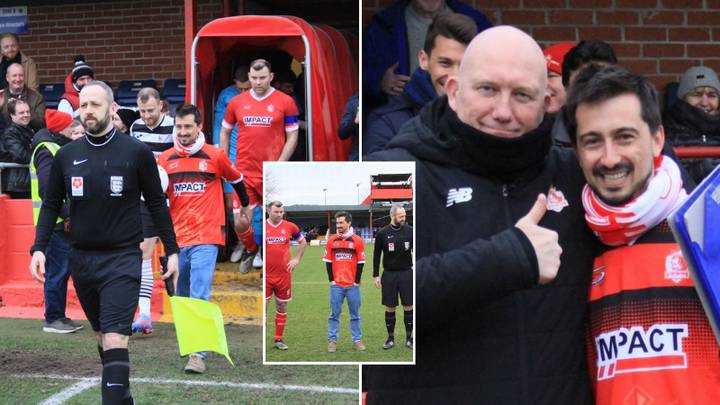 Spanish man has his stag do at Alfreton Town after falling in love with club on Football Manager