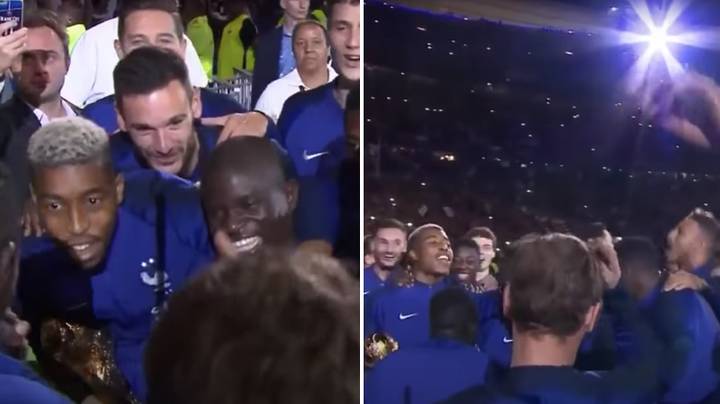 Footage emerges of France players 'mocking' Lionel Messi after winning the World Cup