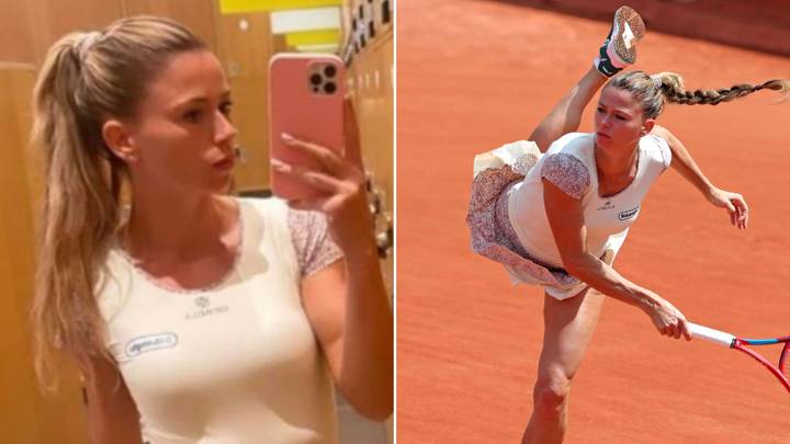 Female Tennis Player Told To Change Her Dress By Umpire At French Open