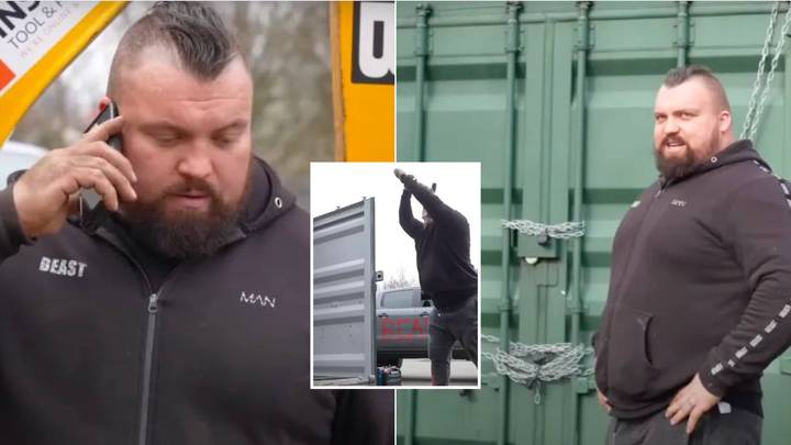 Eddie Hall spends £12,500 on mystery container and makes a fortune