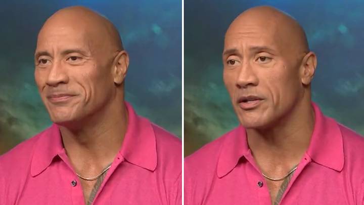 The Rock revealed which Premier League club he supports, kind of