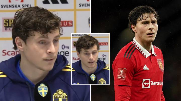 Fans think Victor Lindelof will leave Man Utd in the summer after press conference comments