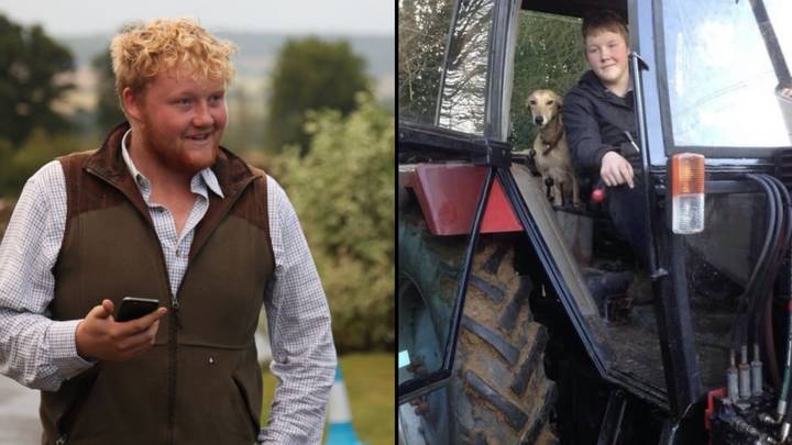Kaleb Cooper started farming business at 13 and bought his first tractor two years later