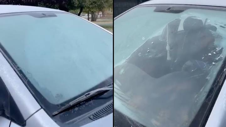 Drivers blown away by £2 hack which will get rid of frozen windscreens