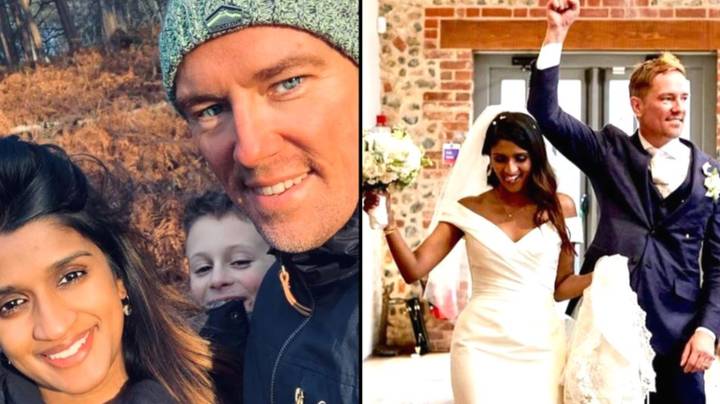 Simon Thomas reveals wife Derrina Jebb is pregnant with their first child