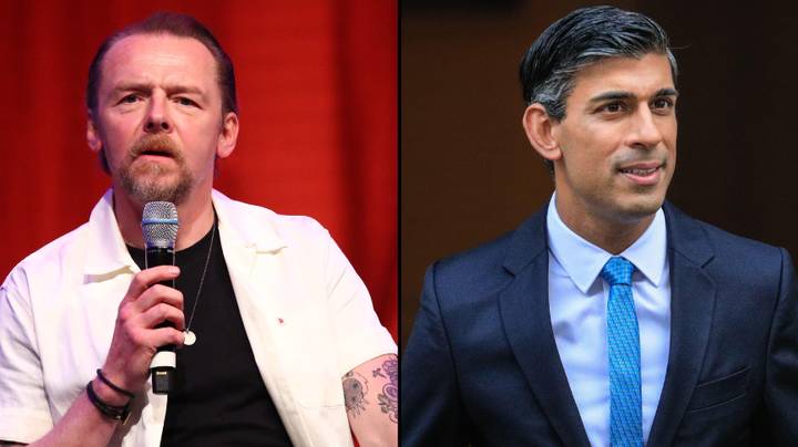 Simon Pegg has furious response to Rishi Sunak's plan for everyone to study maths until age 18