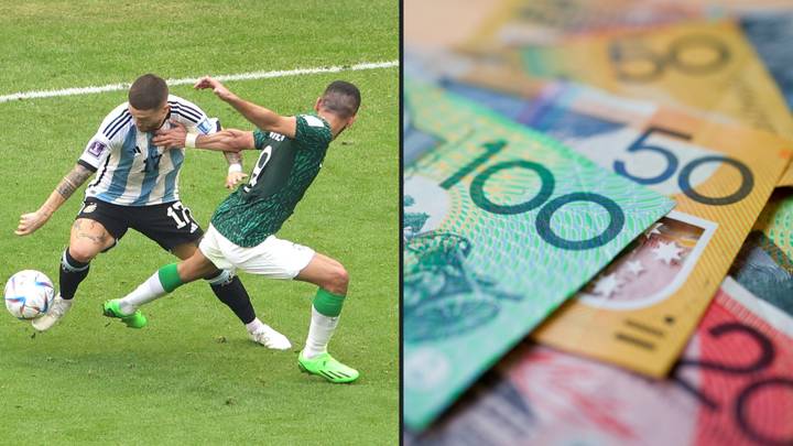 Australian punter loses $160,000 after betting on Argentina to beat Saudi Arabia at the World Cup