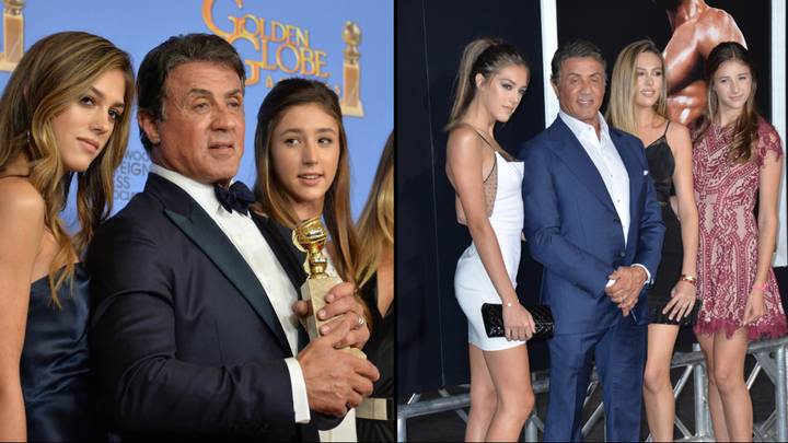 Sylvester Stallone drafts breakup texts for his own daughters