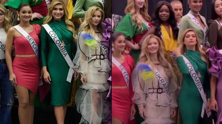 Miss Universe viewers notice awkward moment between Miss Russia and Miss Ukraine in line-up