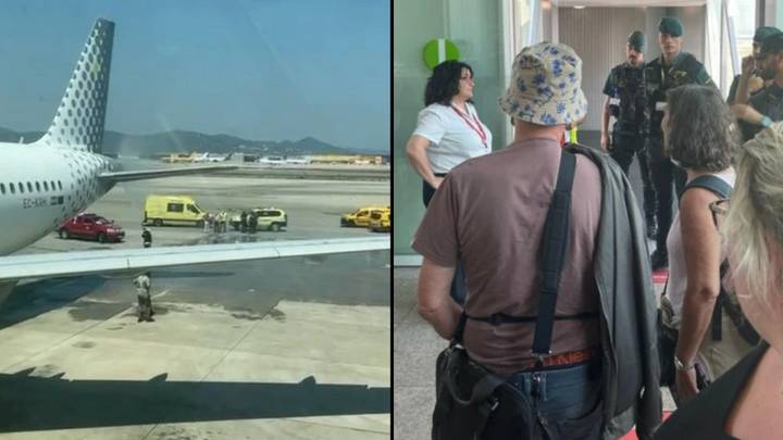 Passengers Shocked After Captain 'Flees Plane' After Fire Breaks Out
