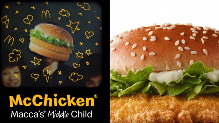 McDonald’s is selling $1 McChicken burgers to celebrate middle children everywhere