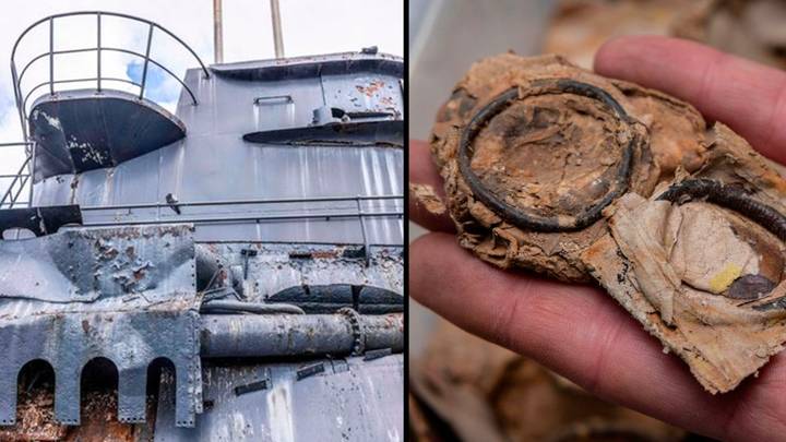 Nazi condoms discovered amongst artefacts on sunken U-boat