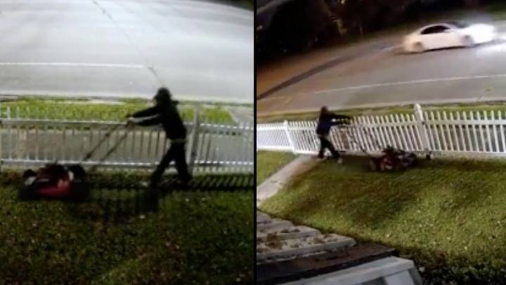 Suspected Burglar Cuts Victim’s Grass Before Stealing Their Lawnmower