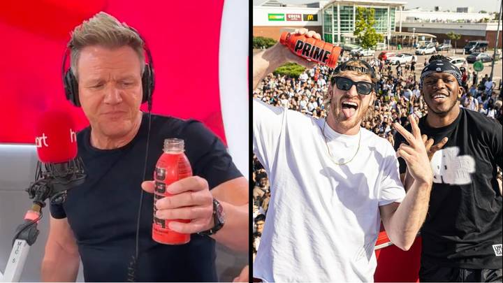 Gordon Ramsay tried KSI and Logan Paul’s Prime energy drink and gave it a savage review