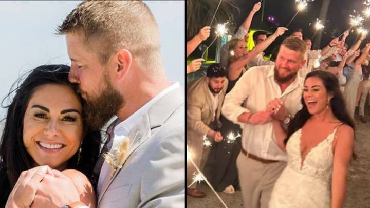 Husband of bride killed on wedding day speaks out for the first time
