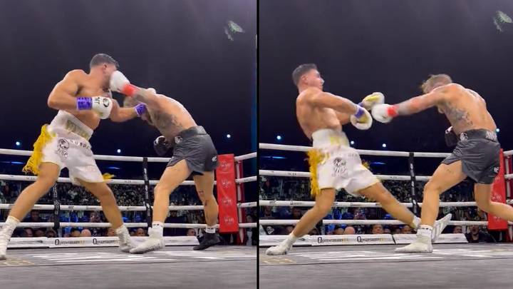 New footage leaves fans convinced Tommy Fury didn't slip during Jake Paul fight