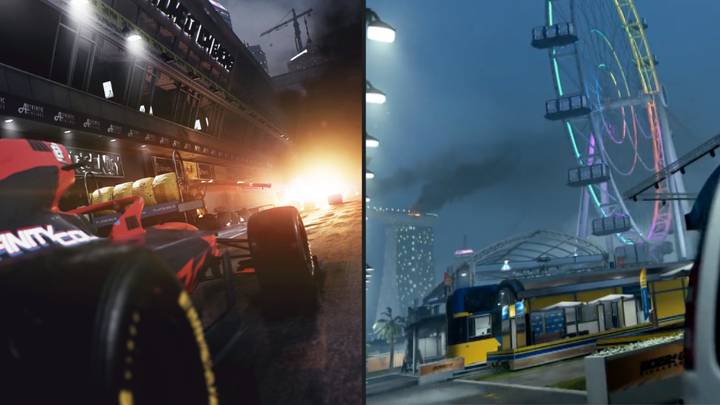Call of Duty is set to introduce a new Formula 1 map and it looks incredible