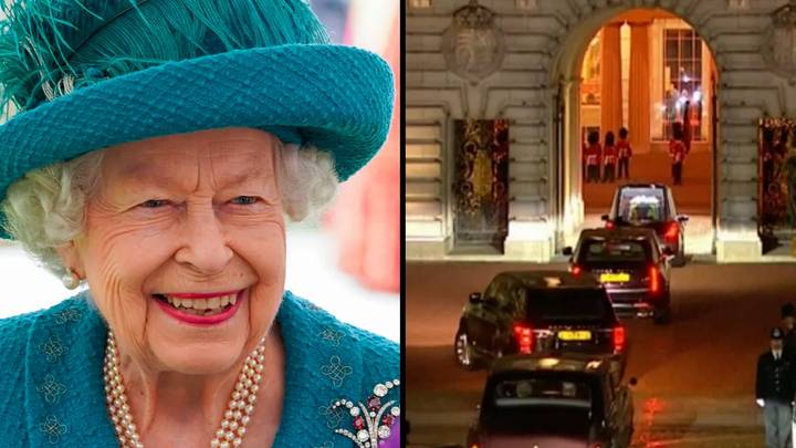 Queen Elizabeth’s coffin arrives at Buckingham Palace