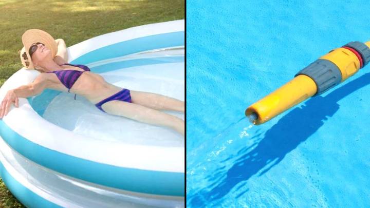 People Urged Not To Use Paddling Pools By Water Companies During Heatwave