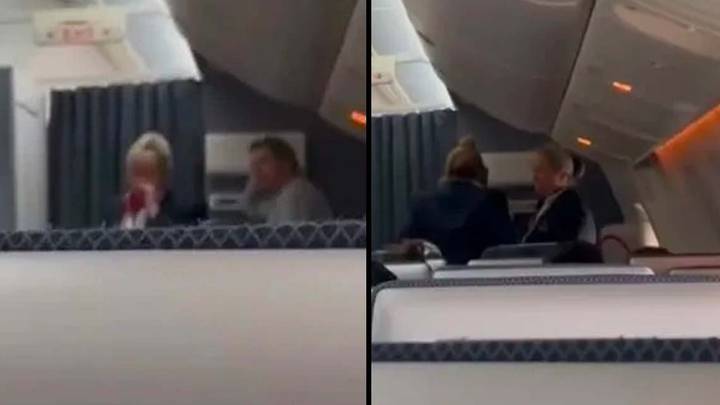 Touching moment cabin crew cry as they announce Queen's death to passengers