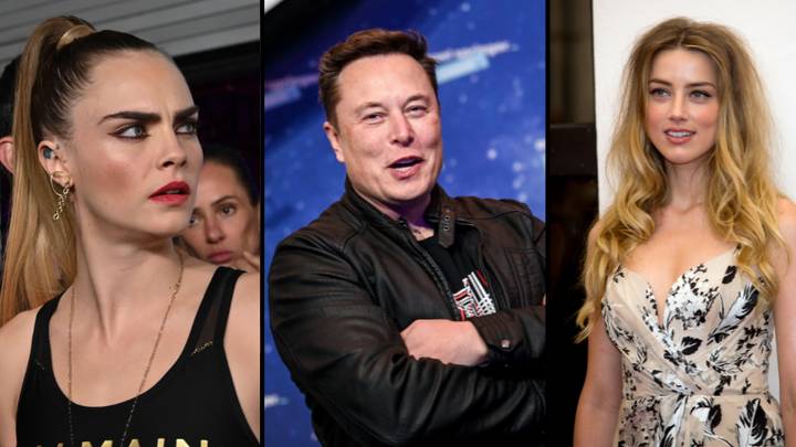 Elon Musk Denies He Had A Threesome With Amber Heard And Cara Delevingne
