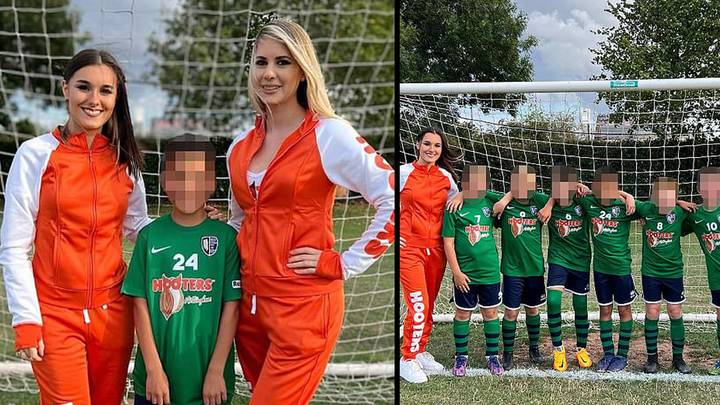 Outrage as Hooters sponsor local U10s football team