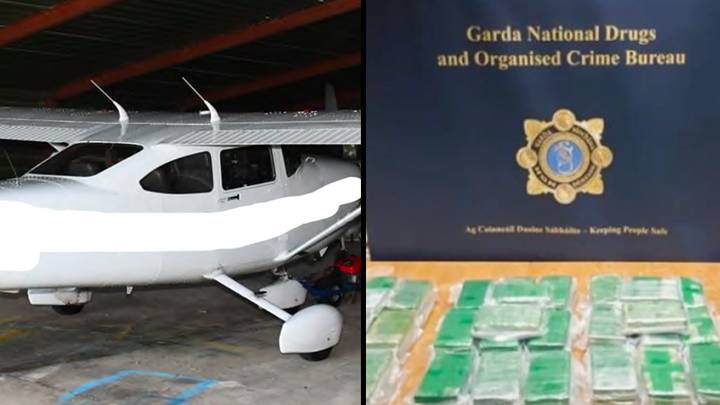 Police seize aircraft and 120kg of cocaine worth £7.1 million