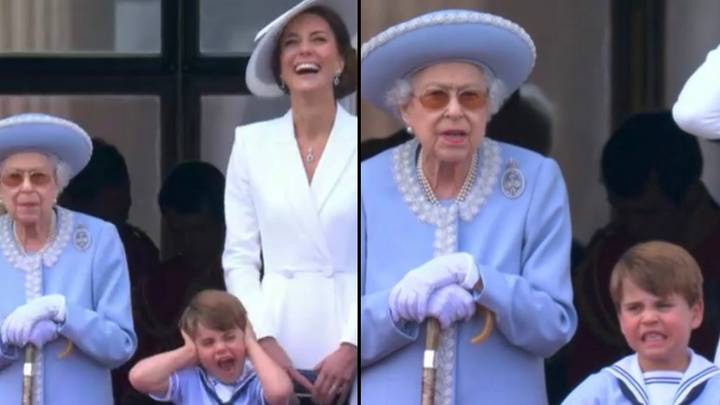 Prince Louis' Reaction To Red Arrows During Jubilee's Trooping The Colour Is Priceless