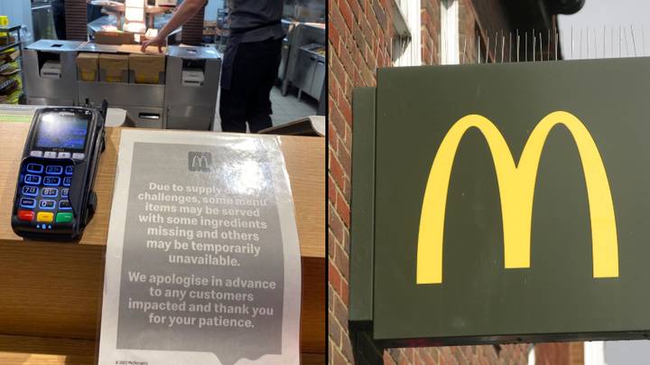 McDonald's Warns Customers Items Could Be Taken Off Menus Because Of Supply Issues