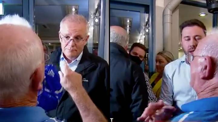 Scott Morrison Gets Confronted By Aussie Voters At The Pub Who Rip Into His Leadership