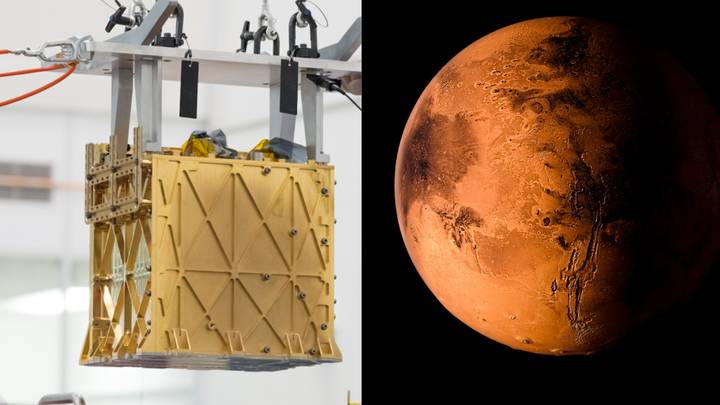 Life on Mars even closer as NASA creates oxygen from red planet's atmosphere