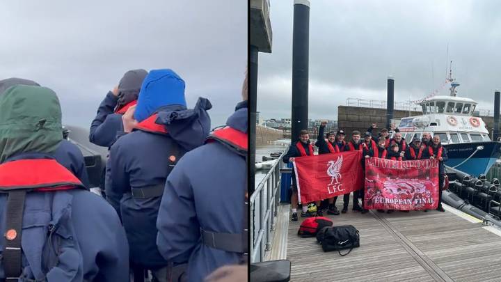 Liverpool Fans Use Speedboat To Cross Channel For Champions League Final