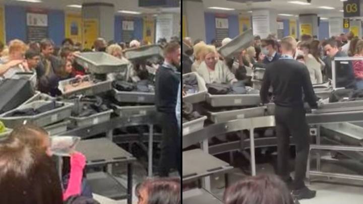 UK Airport In Chaos As Passengers Dump Luggage After 'Management Failure'