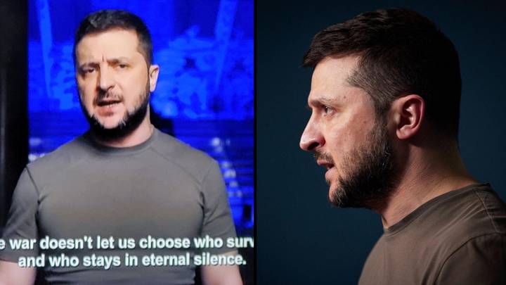 President Zelenskyy Sends Incredible Message From Bunker To The Grammy Awards