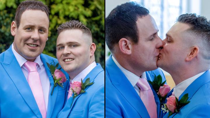 Gay couple who were turned away from more than 30 churches finally have their happy wedding
