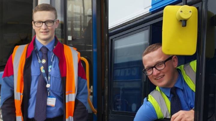 Why I do what I do: One of Britain's youngest bus drivers says job is much more than just driving a bus