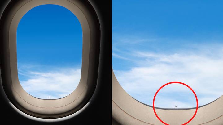 People are wondering what small holes are in aeroplane windows