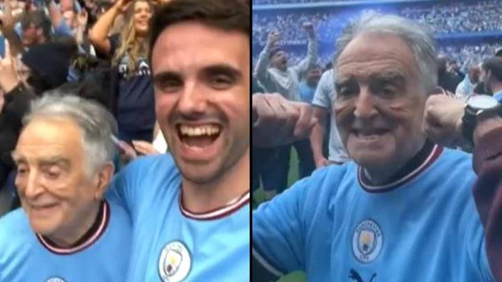Grandson Responds To Amazing Reaction After Taking Grandad With Dementia To Manchester City Game