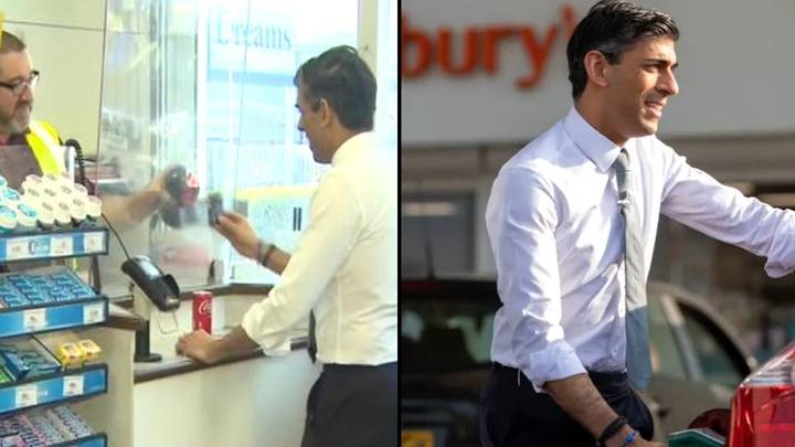 Rishi Sunak admits someone had to teach him how to use contactless card