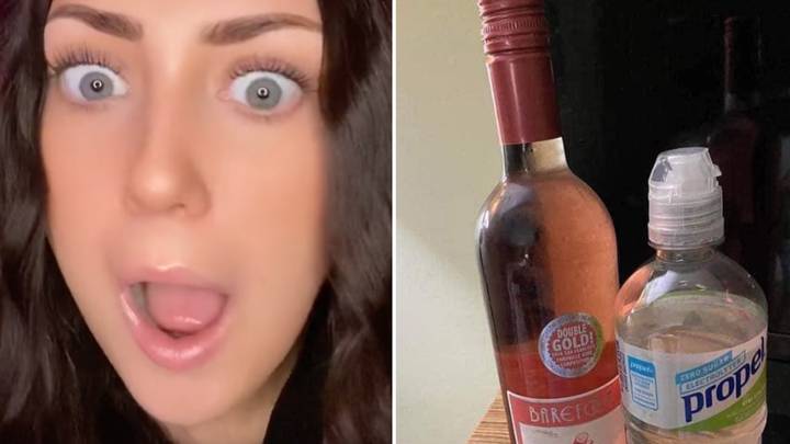 Woman praised after sharing genius wine bottle hack