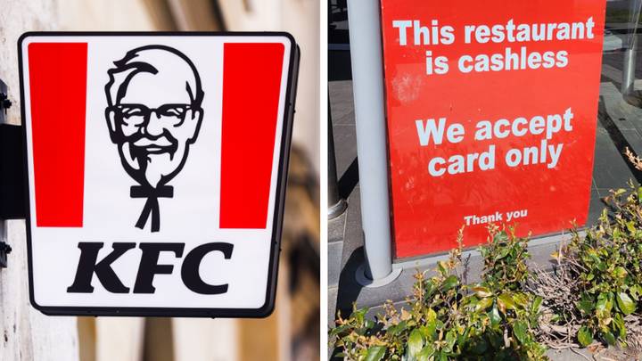 KFC sparks debate after going cashless